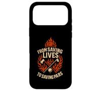 Custodia per iPhone 17 Pro Max Fireman Golf - From Saving Lives - Firefighter Golfer