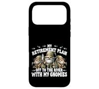 Custodia per iPhone 17 Pro Max Fishing Retirement Plan Off To The River With My Gnomies