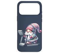 Custodia per iPhone 17 Pro Max Fitness Gnome On Treadmill Running Machine For Women And Gym
