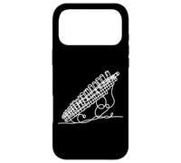 Custodia per iPhone 17 Pro Max Flauto Linia Musica