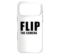 Custodia per iPhone 17 Pro Max Flip The Camera - Funny Trending Meme Minimal Text