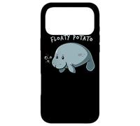 Custodia per iPhone 17 Pro Max Floaty Potato Manatee Chubby Mermaid Funny Sea Cow Animal
