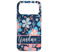 Custodia per iPhone 17 Pro Max Floral Grandma Love from Grandkids Mother's Day