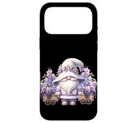 Custodia per iPhone 17 Pro Max Floral Spring Gnome With Wisteria Plants For Women Gardener