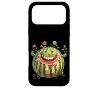 Custodia per iPhone 17 Pro Max Floral Watermelon Face Whimsical Hawaiian Summer Vacation