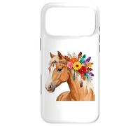 Custodia per iPhone 17 Pro Max Floral Wild Horse Girl Country Horse Riding Daughter Girls