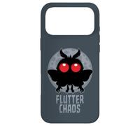 Custodia per iPhone 17 Pro Max Flutter Chaos Mothman Leggenda Criptica