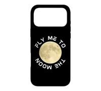 Custodia per iPhone 17 Pro Max Fly Me to the Moon - Citazione con testo musicale