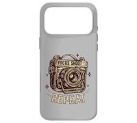 Custodia per iPhone 17 Pro Max Focus Shoot Repeat Vintage Camera Photography Retro Photo