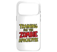 Custodia per iPhone 17 Pro Max Formazione per l'Apocalisse Zombie Survival Fitness Graphic