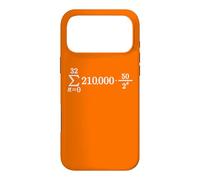 Custodia per iPhone 17 Pro Max Formula matematica Bitcoin per gli amanti delle criptovalute Cypherpunk
