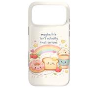 Custodia per iPhone 17 Pro Max Forse la vita non è davvero così serio kawaii