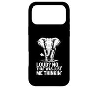 Custodia per iPhone 17 Pro Max Forte No Che Ero Solo Io Pensavo Umorismo Elefante