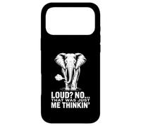 Custodia per iPhone 17 Pro Max Forte No Che Ero Solo Io Pensavo Umorismo Elefante