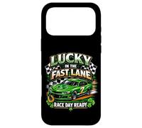 Custodia per iPhone 17 Pro Max Fortunato con l'auto Fast Lane Race Day Ready