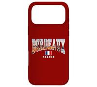 Custodia per iPhone 17 Pro Max Francia, bordolese, orizzonte, vendemmia, atletico, stile varsity