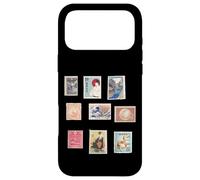 Custodia per iPhone 17 Pro Max Francobolli giapponesi - Collezione vintage tradizionale Giappone
