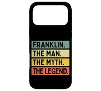 Custodia per iPhone 17 Pro Max Franklin The Man The Myth The Legend Funny Personalizzato