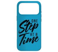 Custodia per iPhone 17 Pro Max Frase di incoraggiamento minima: messaggio di progresso