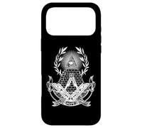 Custodia per iPhone 17 Pro Max Freemason Illuminati - All Seeing Eye - Faith Hope Charity