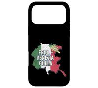 Custodia per iPhone 17 Pro Max Friuli Venezia Giulia Italia Retro Regione Mappa Vintage