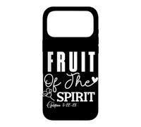 Custodia per iPhone 17 Pro Max Frutti dello Spirito Galati 5:22-23 Design Motivazionale