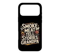 Custodia per iPhone 17 Pro Max Fumo Carne Raccontare Storie Nonno BBQ Grilling