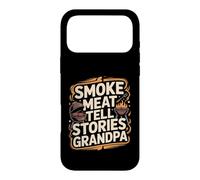 Custodia per iPhone 17 Pro Max Fumo Carne Raccontare Storie Nonno BBQ Grilling