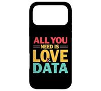 Custodia per iPhone 17 Pro Max Fun Data Lovers Data Teacher All You Need Is Love and Data