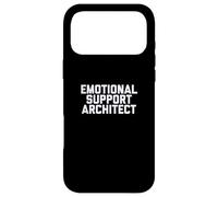 Custodia per iPhone 17 Pro Max Fun Emotional Support Architect Job Occupation Therapy Joke