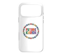 Custodia per iPhone 17 Pro Max Fun Future Karen Sister Aunt Joke Meme