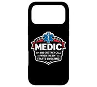 Custodia per iPhone 17 Pro Max Fun Medic I'm The One They Call When The EMT inizia a sudare