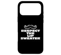 Custodia per iPhone 17 Pro Max Fun Respect the Lip Sweater Moustache Mustache Joke