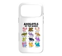 Custodia per iPhone 17 Pro Max Funny axolotl lovers Axolotls of The World
