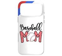 Custodia per iPhone 17 Pro Max Funny Baseball Mom Leopard Print 4 Softball Mom Mother's Day