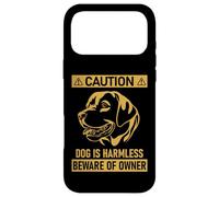 Custodia per iPhone 17 Pro Max Funny Beware Of Owner Sign Rottweiler Lover
