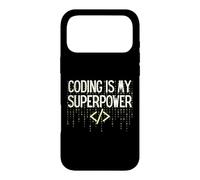 Custodia per iPhone 17 Pro Max Funny Coding is My Superpower Coder Programmer
