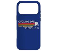 Custodia per iPhone 17 Pro Max Funny Cyclist Cycling Dad Like A Regular Dad But Cooler Mens
