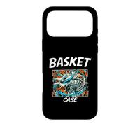 Custodia per iPhone 17 Pro Max Funny Disc Golf Basket Case Retro Pop Art