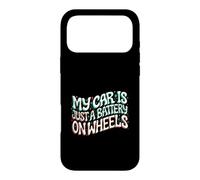 Custodia per iPhone 17 Pro Max Funny EV Owner My Car Is Just A Battery On Wheels