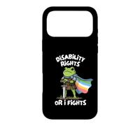 Custodia per iPhone 17 Pro Max Funny Fight Until Disability Rights Medieval Frog Meme