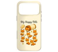 Custodia per iPhone 17 Pro Max Funny Fox My Happy Pills Amante degli animali Ragazzi Ragazze Bambini