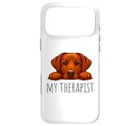 Custodia per iPhone 17 Pro Max Funny Fox Red Labrador Dog Owner