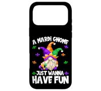 Custodia per iPhone 17 Pro Max Funny Gnome For Men Women Who Just Wanna Have Fun Mardi Gras