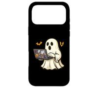 Custodia per iPhone 17 Pro Max Funny Halloween Ghost Developer Designer Web Programmer Code