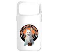 Custodia per iPhone 17 Pro Max Funny Halloween Husky Stay Spooky Forever Costume Dog Lover