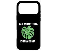 Custodia per iPhone 17 Pro Max Funny Houseplant Mom My Monstera Is In A Coma