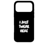 Custodia per iPhone 17 Pro Max Funny I Just Twerk Here Silly Dance Joke