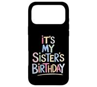 Custodia per iPhone 17 Pro Max Funny It's my sister's Birthday Sketch Pencil Artist For Kid