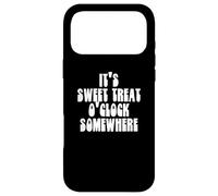 Custodia per iPhone 17 Pro Max Funny It's Sweet Treat O'clock Somewhere Cupcake Dessert